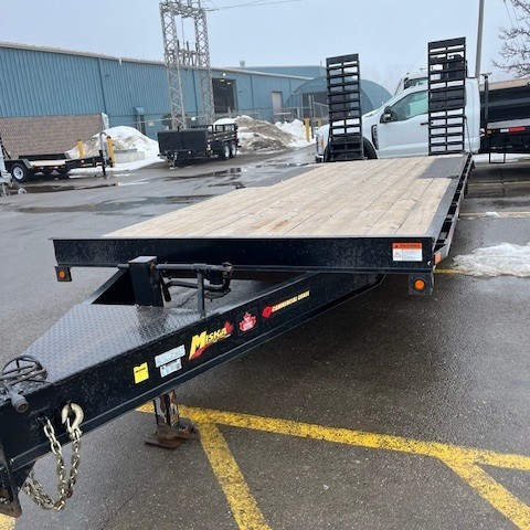 Cargo, Utility Trailers  2023 Miska 10 Ton Off-Road Flatbed Trailer Photo